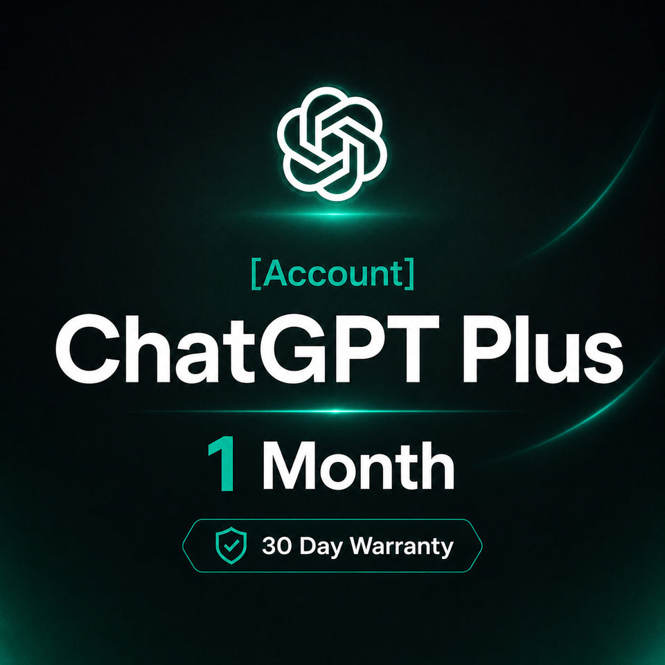 [Gift card] ChatGPT Plus 1-Month Subscription <1-month warranty> Save 10%