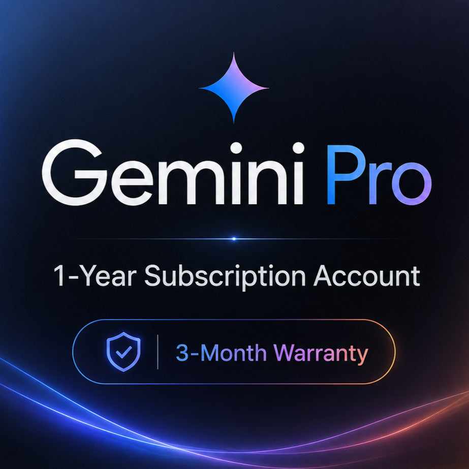 [Account] Gemini Pro 1-Year Subscription account, 3-month warranty