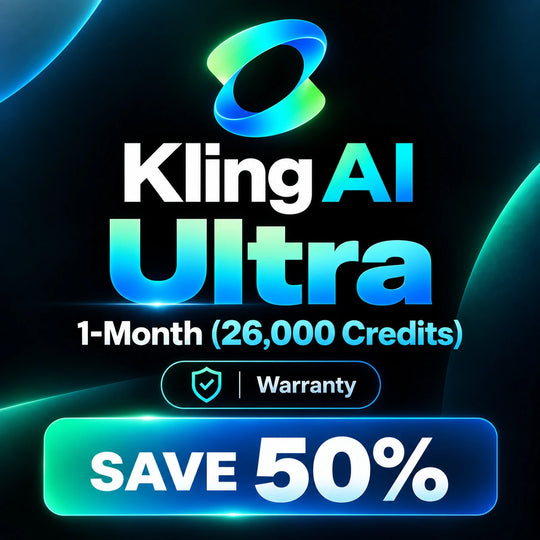[Subscription/Account] Kling AI Ultra 1-Month (26,000 Credits) <Warranty> SAVE 50%